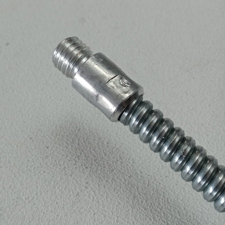 Asta da 1mt in ferro flessibile per scovolo per pulizia camino