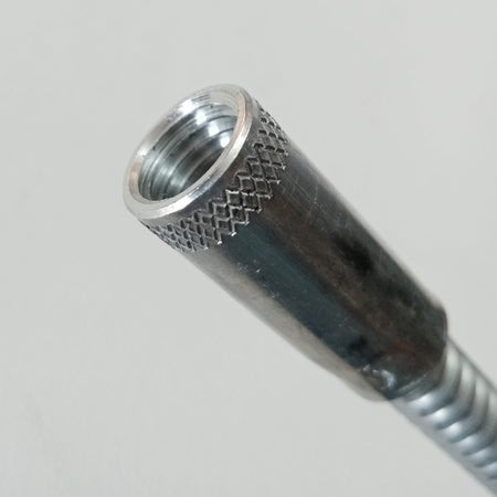 Asta da 1mt in ferro flessibile per scovolo per pulizia camino