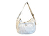 YNOT Borsa donna Hobo Bag White con tracolla regolabile
