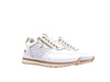 XTI Sneakers donna bianche traforate con zip