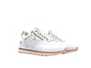 XTI Sneakers donna bianche traforate con zip