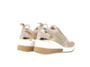 XTI Sneaker donna Zeppa color oro glitterato