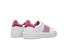 WOOLRICH Sneakers donna pelle bianco e rosa