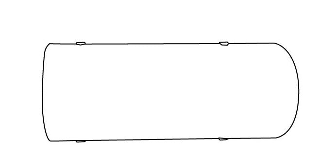 Applique di colore bianca dalla forma semplice 60 watt E27