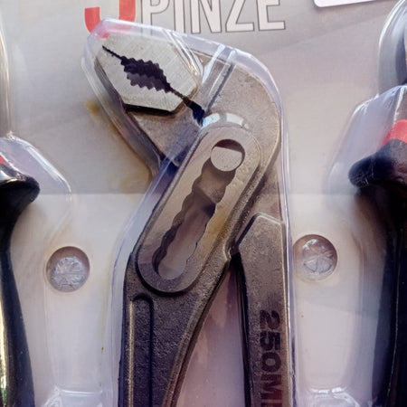 Set di 5 pinze assortite uso universale con impugnatura antiscivolo