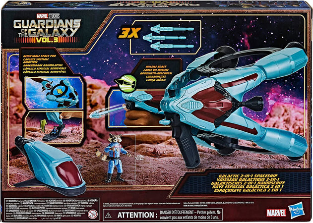 Hasbro Marvel Guardiani della Galassia Vol. 3, Navicella Spaziale