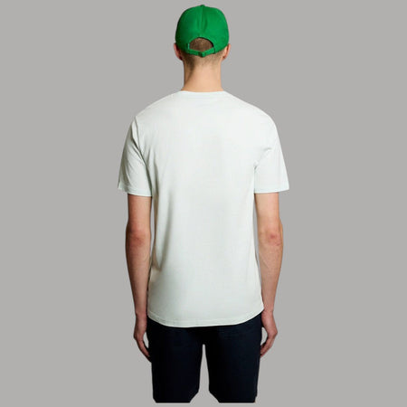T-shirt Lyle & Scott Uomo Cotone con Logo Iconico Aquila