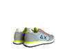 SUN68 Sneaker uomo Tom Fluo grigio chiaro