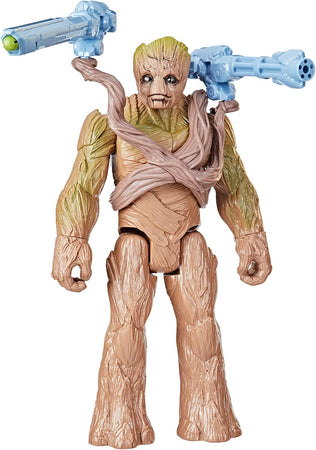 Hasbro Titan Hero Series, Action Figure Deluxe Blast 'N Battle di Groot da 29 cm