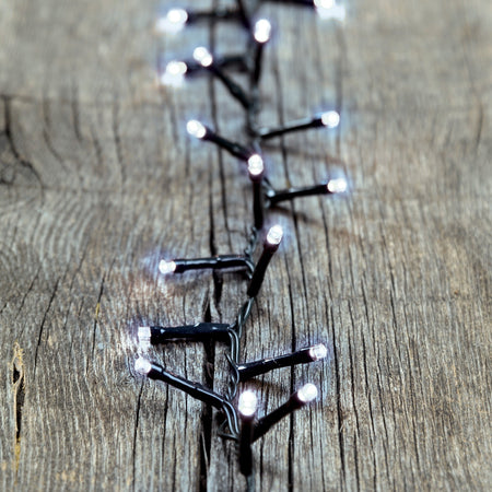 Luci di natale catena led "Minicluster" per interno ed esterno addobbi natalizi Ø 5 mm