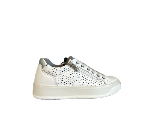 IGI &amp; CO Sneaker donna in pelle soft bianco