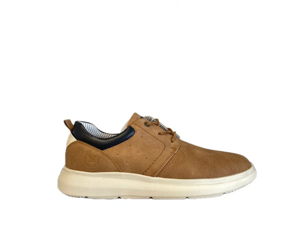 XTI Scarpe stringate uomo Camel