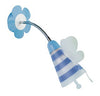 Applique Blu Orientabile paralume Fatina Pvc Lampada per Cameretta E14