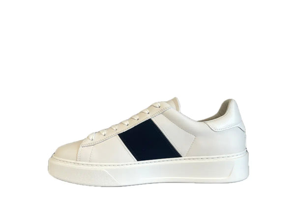 WOOLRICH Sneakers uomo pelle bianco blu