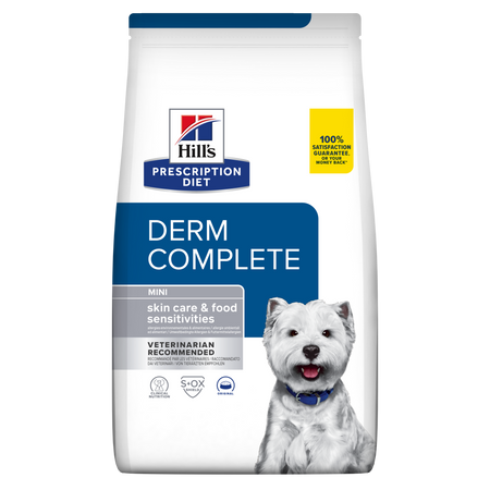 Hill's Prescription Diet Derm Complete secco Cani Adulti Mini 1 kg