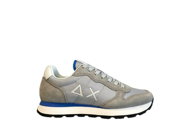 SUN68 Sneaker uomo Tom Solid Grigio chiaro