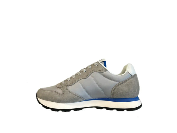 SUN68 Sneaker uomo Tom Solid Grigio chiaro
