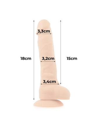 COCK MILLER - DILDO REALISTICO DUAL DENSITY Carne