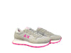 SUN68 Sneaker donna Ally Solid Nylon Grigio chiaro