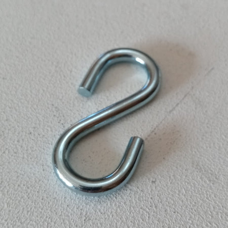Gancio a S numero 21 in acciaio zincato - 10 unità