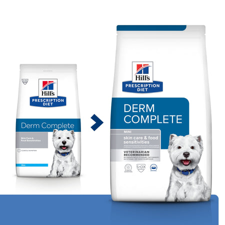 Hill's Prescription Diet Derm Complete secco Cani Adulti Mini 1 kg