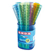 Barattolo 50 Righelli 15Cm Stretti Trasp.Colorati