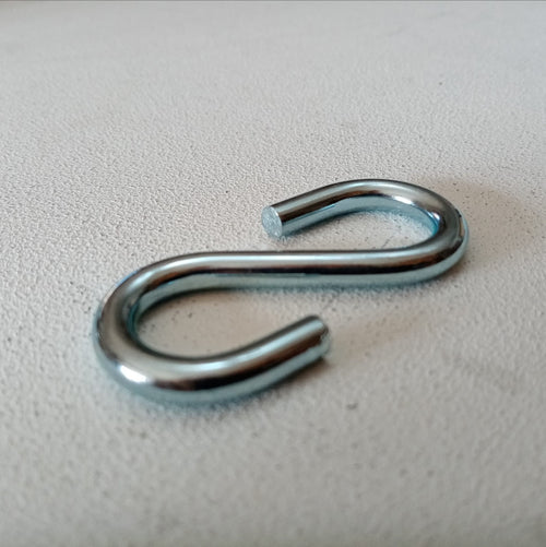 Gancio a S numero 17 in acciaio zincato - 10 unità