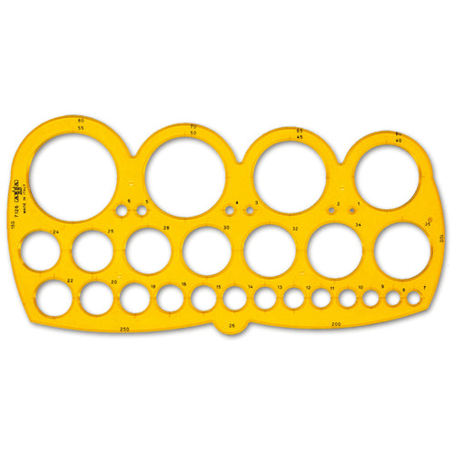Maschera Arda Cerchi C/Smusso 1/55Mm