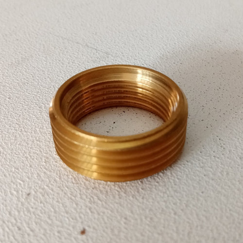 Ghiera riduzione da 1 x 3/4 ad anello in ottone giallo