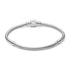 Pandora - Bracciale Pandora Moments con Maglia Snake e Chiusura con Logo Marvel