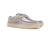 CLARKS TORHILL LO Stringata uomo in camoscio grigio