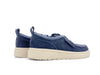 CLARKS POLDEN MOC scarpe uomo in pelle nabuk blu