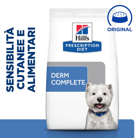 Hill's Prescription Diet Derm Complete secco Cani Adulti Mini 1 kg