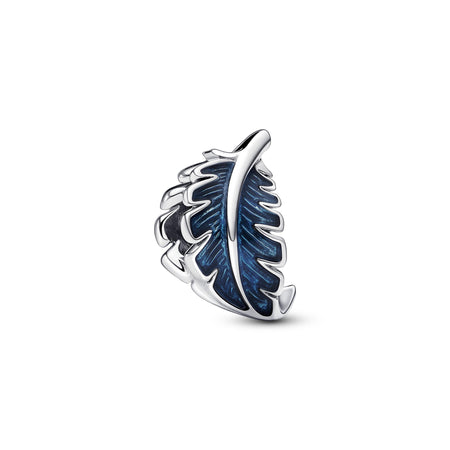 Pandora - Charm Piuma Curva Blu
