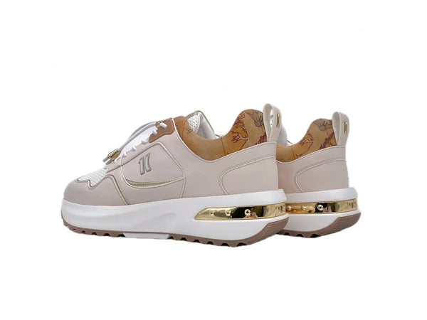 ALVIERO MARTINI GEO ROAD Sneakers donna bianche e avorio