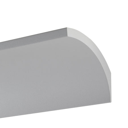 Applique a led barra curva bianco matto in alluminio da 4000K e 15W illuminazione 120 design moderno