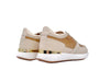 ALVIERO MARTINI 1 Classe Sneakers donna beige Geo e gold