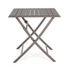 Tavolo pieghevole elin 70 x 70 in alluminio da esterno per giardino (ciok)
