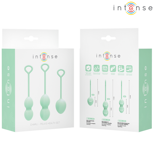 INTENSE - KIT PALLINE KEGEL CHARLI VERDE CHIARO