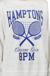 8PM 8pm - Felpa - 450713 - Latte/Blu da donna