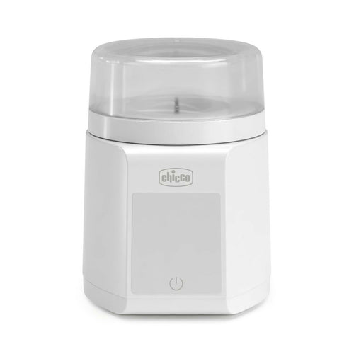 CHICCO Scaldabiberon Portatile Multifunzione con Sterilizzatore, Autosterilizzante, Riscaldamento Rapido Latte e Sterilizzazione Ciucci, Batteria USB-C, 7 Adattatori Inclusi