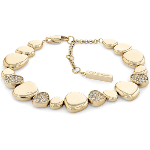 Calvin Klein Braccialetti A Catena Da Donna Collezione Fascinate Con Cristalli 35000221