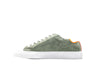 NEVVER LANZAROTE Sneakers uomo in pelle bianca e camoscio salvia
