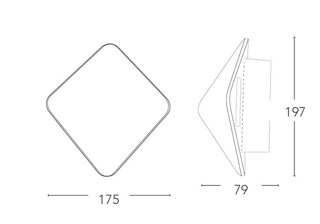 Applique Bianco Led A 4000kelvin 3 watt