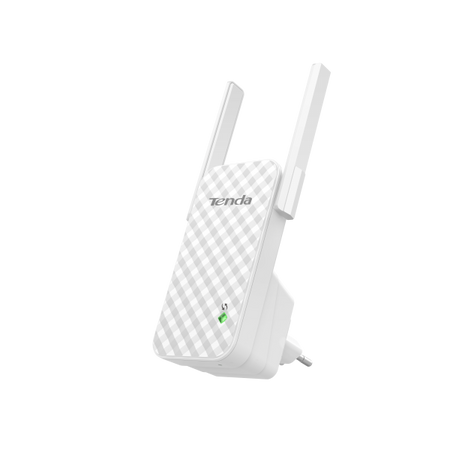 TENDA RANGE EXTENDER WIRELESS 300Mbps 802.11b/g/n, 2.4GHz, 2 ANTENNE 3dBi, PULSANTE WPS