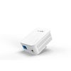 Adattatore di Rete PowerLine 1000 Mbit / s Collegamento Ethernet LAN Colore Bianco