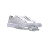 SUN68 GRACE LEATHER Sneaker donna in pelle bianca con dettaglio beige