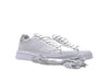 SUN68 GRACE LEATHER Sneakers donna in pelle bianca con dettaglio beige