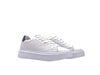 SUN68 GRACE LEATHER Sneaker donna in pelle bianca con dettaglio nero