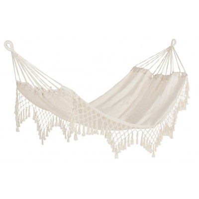 Amaca in corda Kauana monoposto, dondolo da giardino e balcone 200 X 100 cm